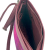 Large Shoulder Bag - Purple Check