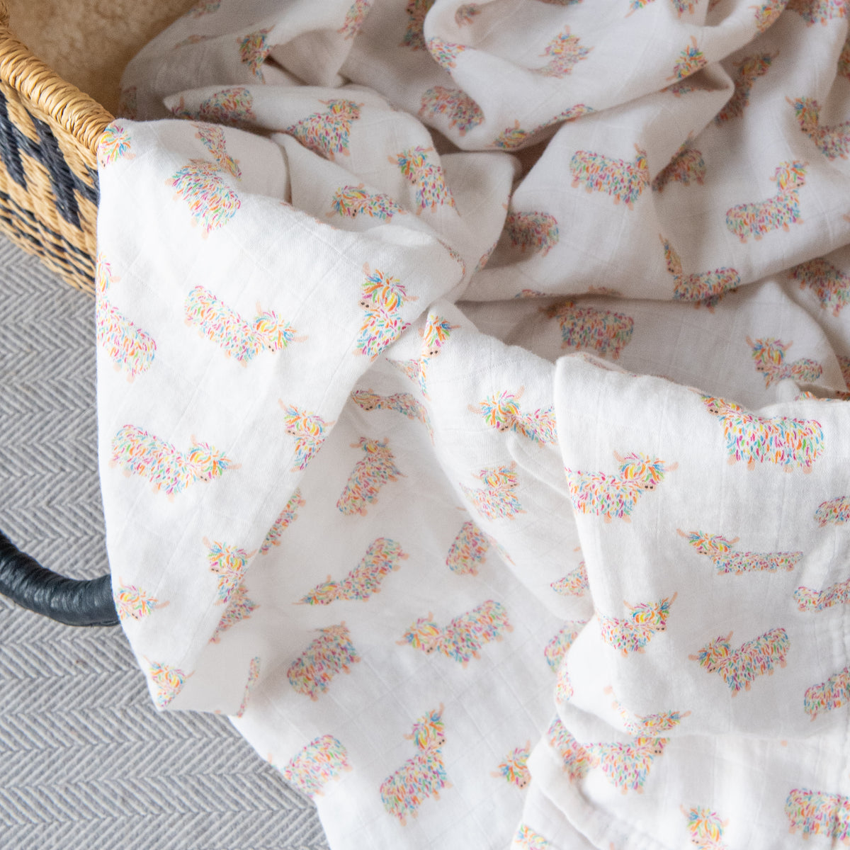 Mimosa muslin swaddle clearance blanket