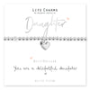 Life Charms - Delightful Daughter Heart Bracelet