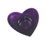 Purple Heart T-Light Holder 11cm