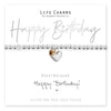 Life Charms - Happy Birthday Hearts Bracelet