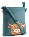 Bellas Head Cross Body Bag Teal