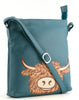 Bellas Head Cross Body Bag Teal