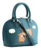 Bella Zip Round Grab Bag Teal