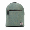 Baby backpack Bag - Turquoise Herringbone