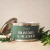 Paint Pot Candle - Bilberry & Heather