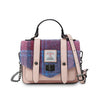 Baby Satchel - Pink and Blue Tartan