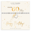 Life Charms - Happy 60th Birthday Bracelet