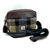 Camera Bag - Blue/Brown Check