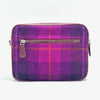 Camera Bag - Purple Check