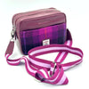 Camera Bag - Purple Check