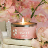 Paint Pot candle - Sweet Pea