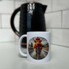 Mug - Tartan Highland Cow Cycling