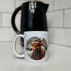 Mug - Tartan Highland Cow 04