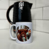 Mug - Highland Cow with Starbucks