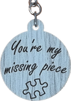 Missing Piece Keyring