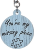 Missing Piece Keyring