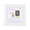 Mini Pebble Frame - WHITE - Teacher