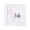 Mini Pebble Frame - WHITE - For all that you do Thank you