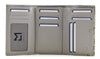 Bella Family Tri Fold Purse Grey