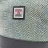 Square Shoulder Bag - Turquoise Herringbone