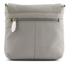 Bella Cross Body Bag With Flap Grey