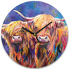 Clock - Cow Couple