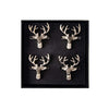 Stag Napkin Rings (Set of 4)