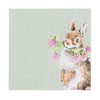 Lunch Napkin - Head Clover Heels / The Flower Pot (Rabbit)