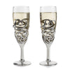 Swirl Champagne Glass - Pair
