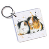 Keyring - Splatter Guniea Pigs