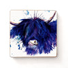 Fridge Magnet - Splatter Highland Cow