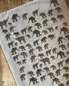 Tea Towel - Elephant Repeat