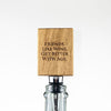 Oak Bottle Stopper