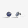 **Joma Jewellery - Bohemia Blue Lace Agate Stud Earrings