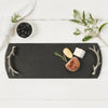 Slate Serving Tray- Small - Antler Handles - Gift Boxed