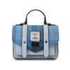 Baby Satchel - Blue Tartan