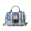 Baby Satchel - Blue Tartan