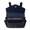 Medium Satchel - Navy Herringbone