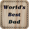 Sqaure Coaster - World's Best Dad