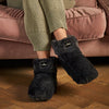 Warmies® Luxury Boots Charcoal Microwavable