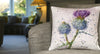 Feather Cushion - Thistles