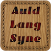 Square Coaster - Auld Lang Syne