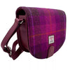 Cross Body Bag - Purple Check