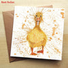 Card - Splatter Duck