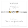 Life Charms - Amazing Aunty Hearts Bracelet