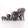 Brushed Black Elephant XL 12 cm