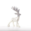 Brushed Silver Stag Large 14 cm