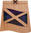 Kilt Coaster - Saltire