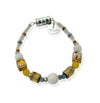 Arran Bay - Lemon Glass & Agate Bracelet